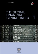 Cover from the City's Global Financial Centre Index report