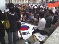 Korean flag on display