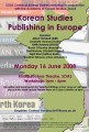 Korean Studies Publishing in Europe - SOAS Workshop