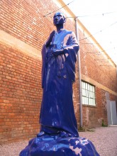 Yee Sookyung, The Very Best Statue, Liverpool, UK Version, 2008, Cast resin, car spray paint