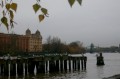 Harrods depository from Palace Wharf studio terrace Harrods depository from Palace Wharf studio terrace