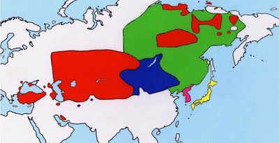 Language geographic chart Language geographic chart