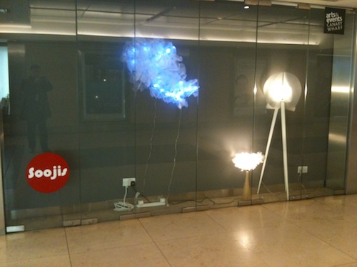 Shin Soo-ji's lamps and chandeliers, till 24 February 2012