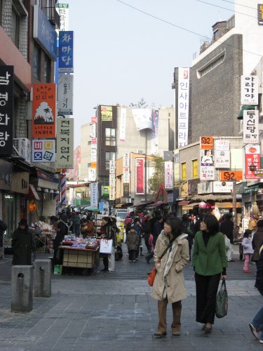 Insadong on a Sunday Morning