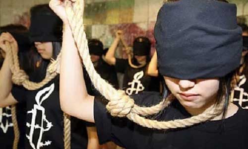 Amnesty Korea death penalty protest
