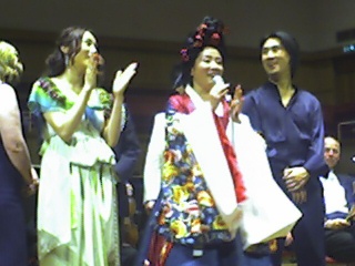 Group performance of Arirang at Fairfield Hall
