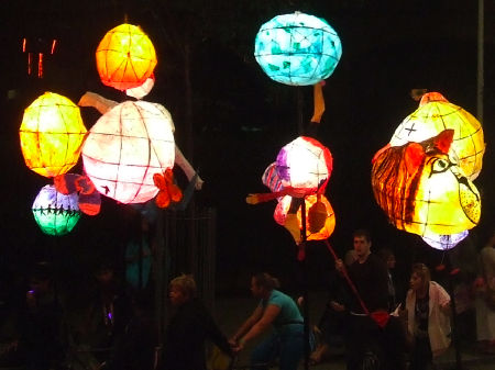 Lantern procession