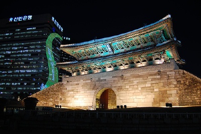 Namdaemun at night