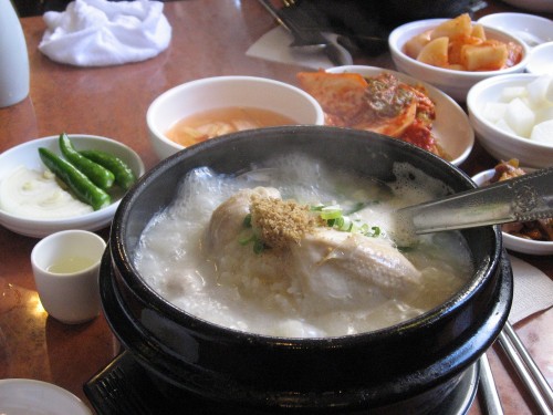 Samgyetang in Busan