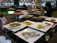 Inside the Centum Buffet, Busan
