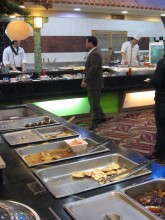 Inside the Centum Buffet, Busan