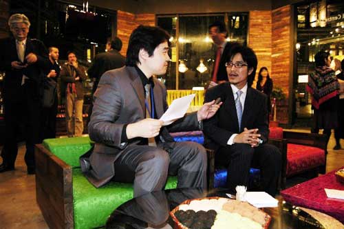 Han Sang-hee talks with Jeon Sung-min