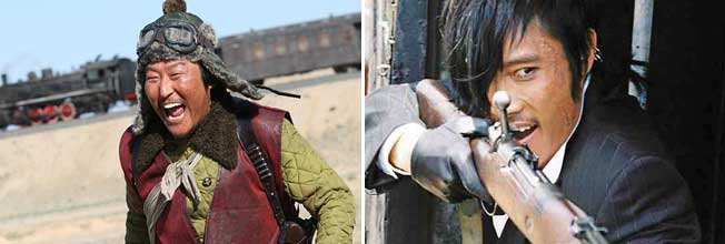 Stills from The Good The Bad and the Weird