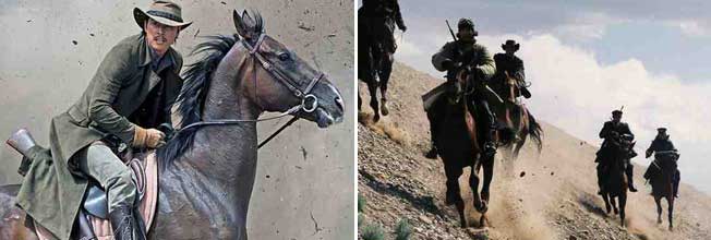 Stills from The Good The Bad and the Weird