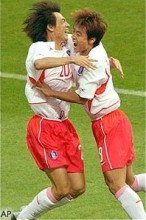 Hong Myung Bo and Hwang Sun Hong Hong Myung Bo and Hwang Sun Hong