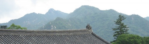 Haeinsa temple roof