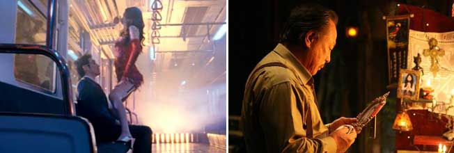 Stills from The Fox Family