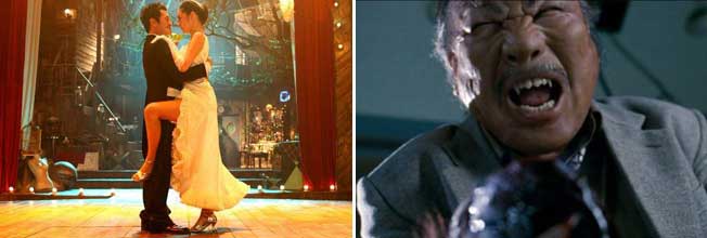Stills from The Fox Family