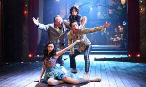 Still from The Fox Family