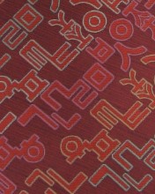 Hangeul tie by Kim Kuk Won