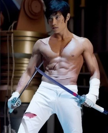 Lee Byung-hun as Storm Shadow in GI Joe Lee Byung-hun as Storm Shadow in GI Joe