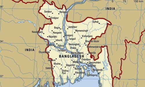 Bangladesh map