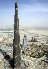 Burj Dubai, the tallest building in the world