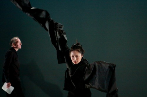 Nam Youngho rehearses Le Corps est un Visage