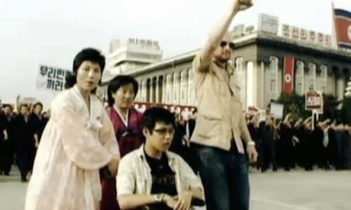 Salute in Pyongyang
