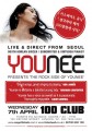 Thumbnail for post: Competition: Win free tickets to Younee at 100 Club