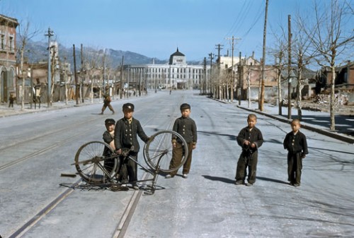 Seoul during the Korean War. John Rich in the Smithsonian
