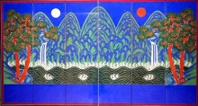 Sun, Moon and Five Peaks
