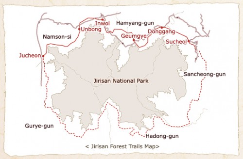 Forest Trail map
