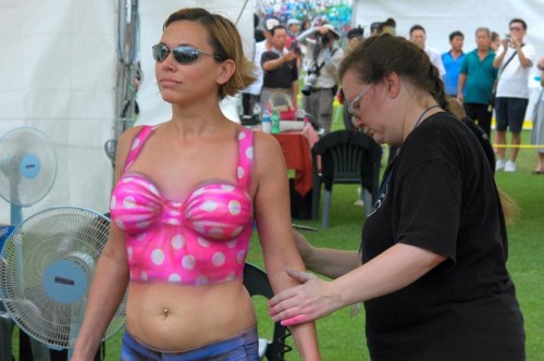 Daegu International Body Painting Festival 2010 - Photo by Chris Backe