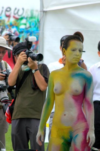 Daegu International Body Painting Festival 2010 - Photo by Chris Backe