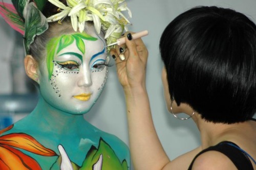 Daegu International Body Painting Festival 2010 - Photo by Chris Backe