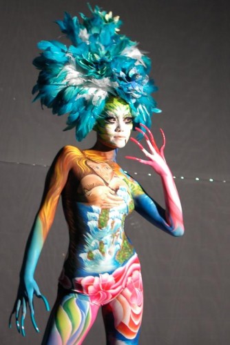 Daegu International Body Painting Festival 2010 - Photo by Chris Backe