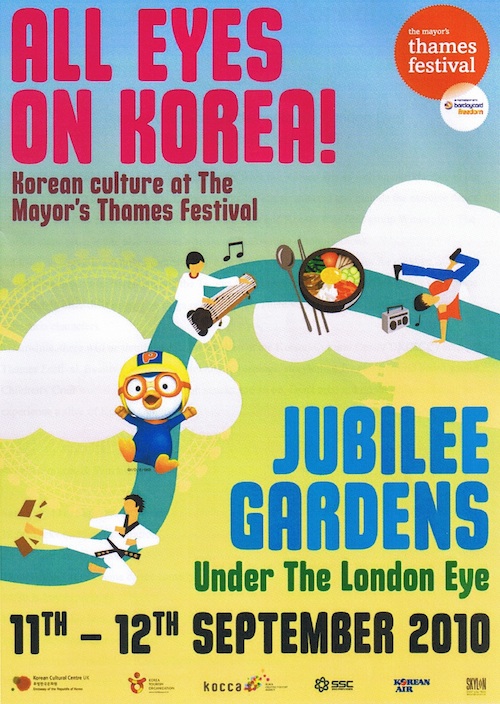 Thames Festival poster