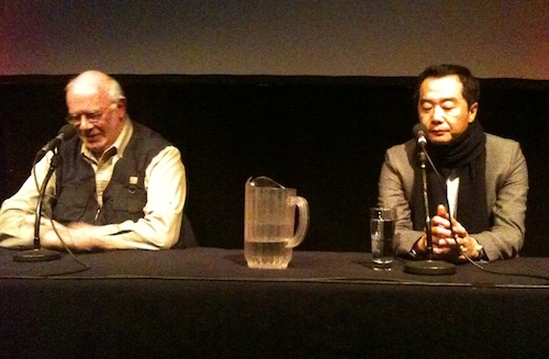 Jang Jin with Tony Rayns