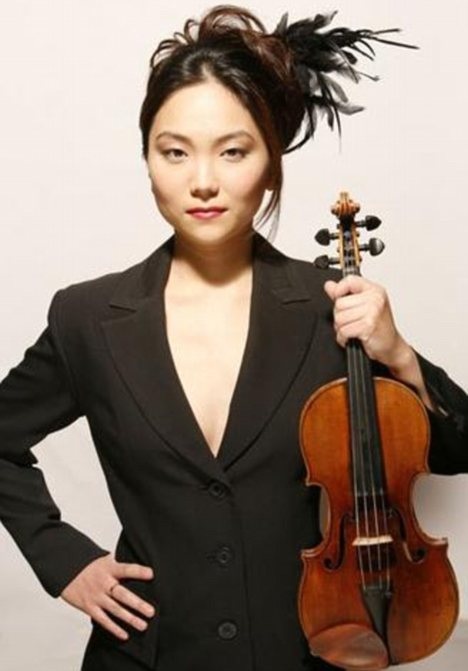 Min-Jin Kym and her Stradivarius