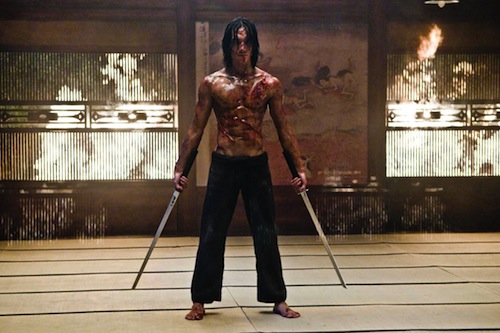 Rain in Ninja Assassin