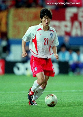 Park in action in 2002