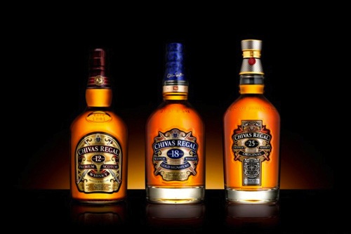 Some Chivas Regal whiskies Some Chivas Regal whiskies