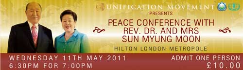 Featured image for post: Your last chance to meet Revd Sun Myung Moon in London?