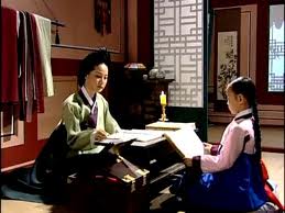 Lady Han and a young Jang Geum