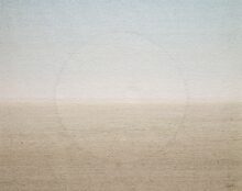 Soon Yul Kang: Meditation (2006) Hand Woven Tapestry: wool, linen, cotton. 75x100cm