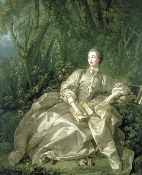 Madame de Pompadour by Francois Boucher