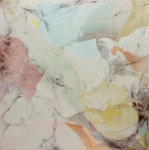 Joohee Chun: Miracle (2011). Acrylic on Canvas 125 x 125 cm