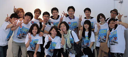 Some of the Korea Calling volunteers Some of the Korea Calling volunteers