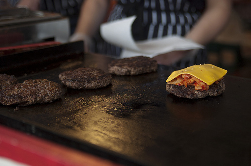 Kimchi burger Kimchi burger